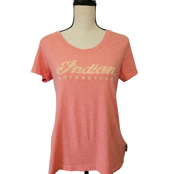Women's Indian Motorcycles Tee T Shirt Size Small - Picture 1 of 7